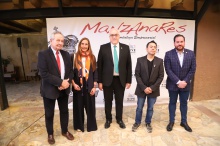 Ponentes de las jornadas junto a Julián Nieva y Pablo Camacho