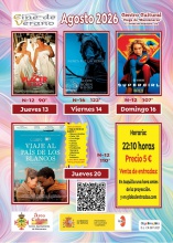 Cartelera del cine de verano (segunda quincena de agosto de 2026) Cartelera del cine de verano (segunda quincena de agosto de 2026)