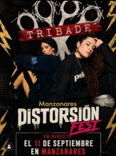 Tribade actuará en el Distorsion Fest de Manzanares Tribade actuará en el Distorsion Fest de Manzanares