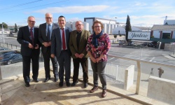 Visita del consejero de Agricultura a la Cooperativa 'Jesús del Perdón'