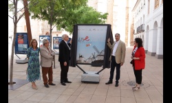 Inauguación de la exposición '40 años del Estatuto de Autonomía de Castilla-La Mancha'