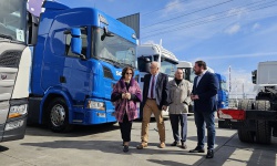 El alcalde y el concejal de Promoción Económica visitaron la jornada celebrada en Scania