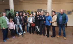 Exposición del taller de pintura de mayores de Cruz Roja Manzanares 2024