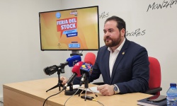 Pablo Camacho en la rueda de prensa de presentación de la Feria del Stock 2025