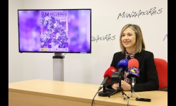 Presentación actos 8M 2025 en Manzanares