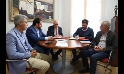 Renovación de los convenios de colaboración entre Ayuntamiento de Manzanares y Aempoman 2025