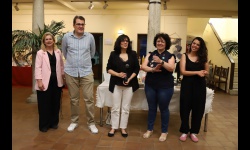 Exposición clausura manualidades, corte y confección y cosmética natural UP