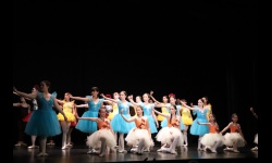 Actuación de fin de curso de danza clásica el año pasado