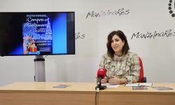 Gemma de la Fuente en la presentación de la campaña