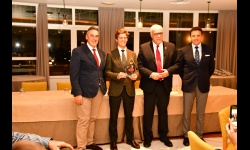 Entrega del trofeo Sánchez Mejías a Borja Jiménez