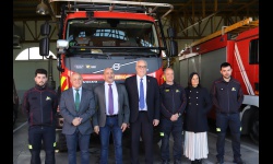 Visita al Parque de Bomberos de Manzanares