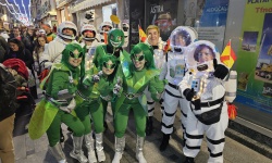 Uno de los grupos participantes el sábado