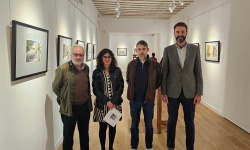 Exposición Paisajes de papel, pigmento y agua - Gonzalo Serrano