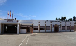 Fachada IES 'Pedro Álvarez de Sotomayor'