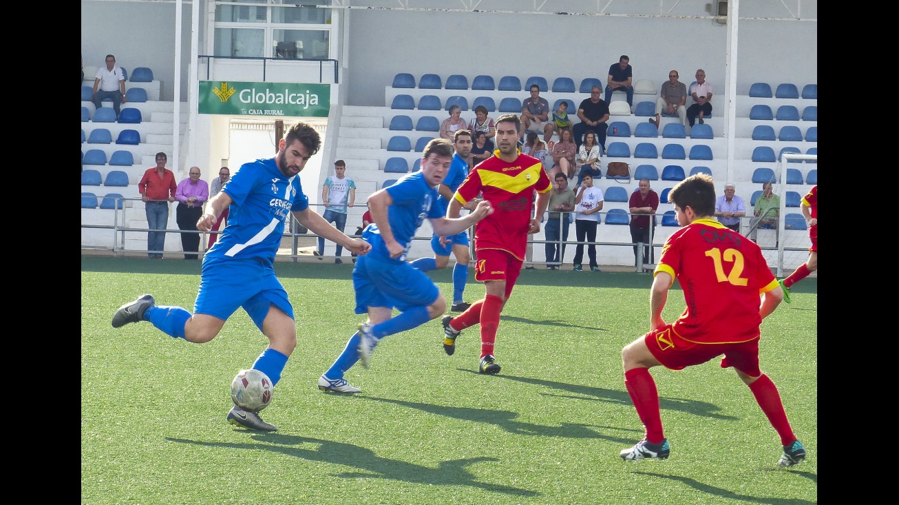 Imagen del partido ante el Porzuna. Foto: José A. Romero