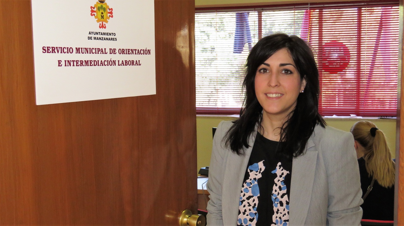 Gemma de la Fuente, concejala de Empleo, en el SOIL