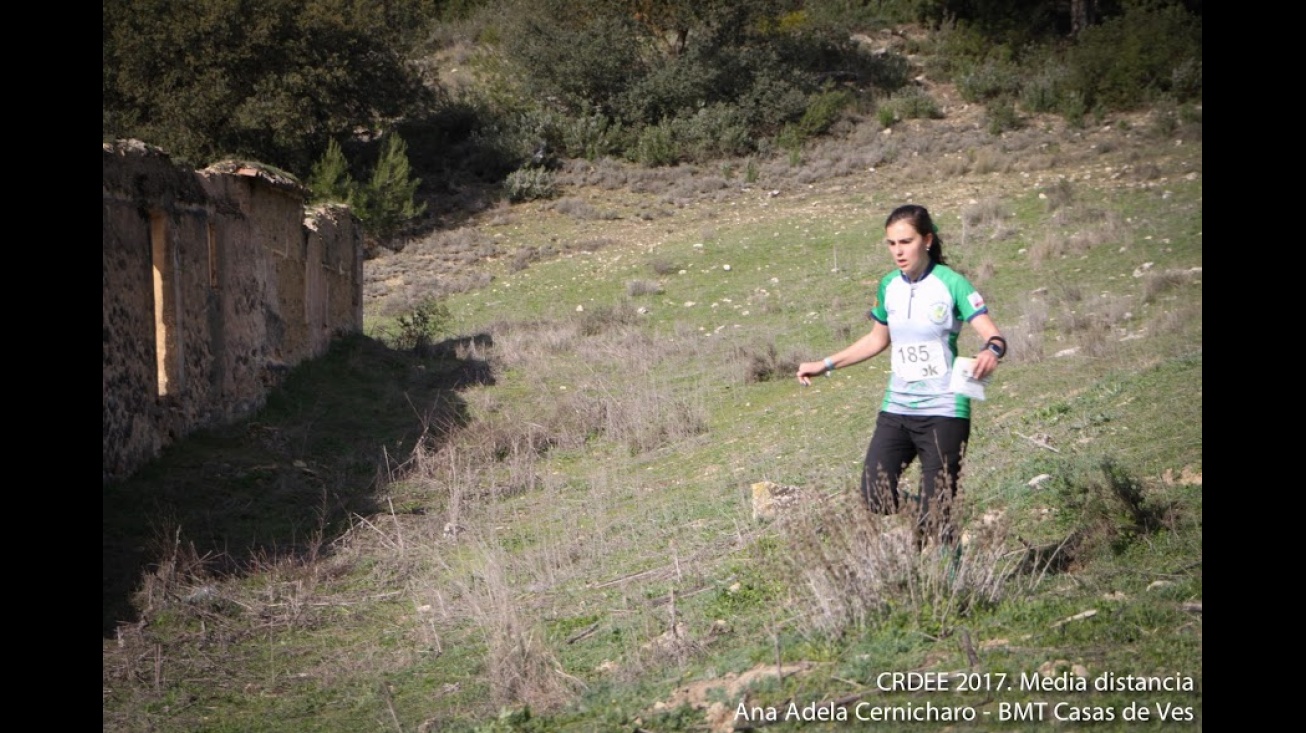 Marta Molina, durante la prueba de Cuenca