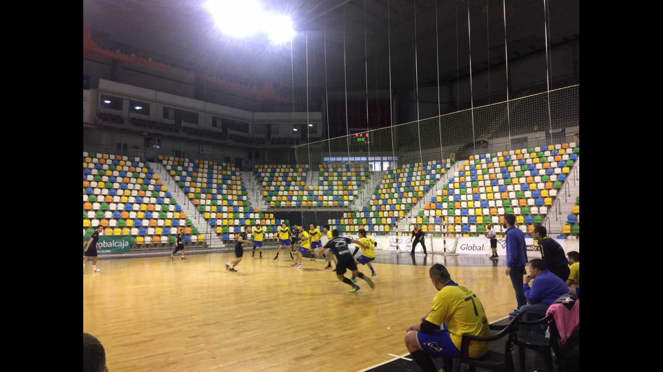 Imagen del partido ante Caserío en el Quijote Arena