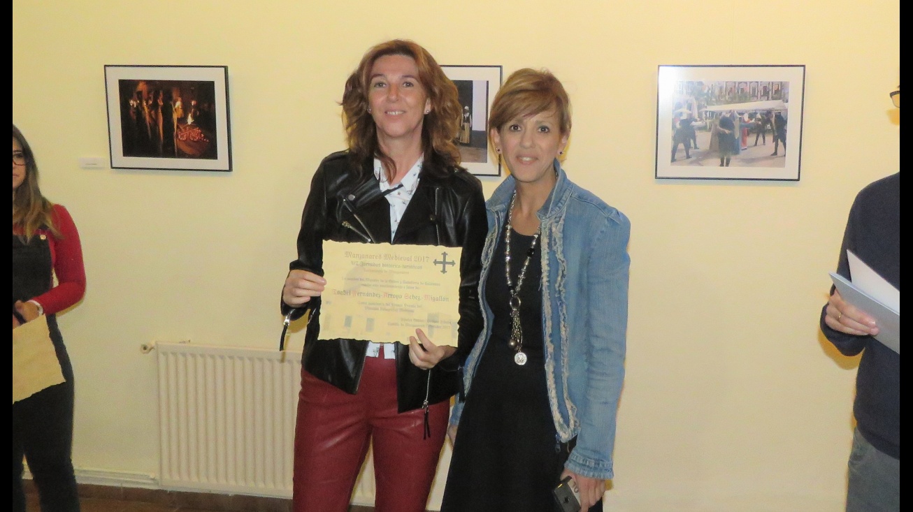 Isabel Fernández, ganadora del I Maratón Fotográfico de las Jornadas Medievales