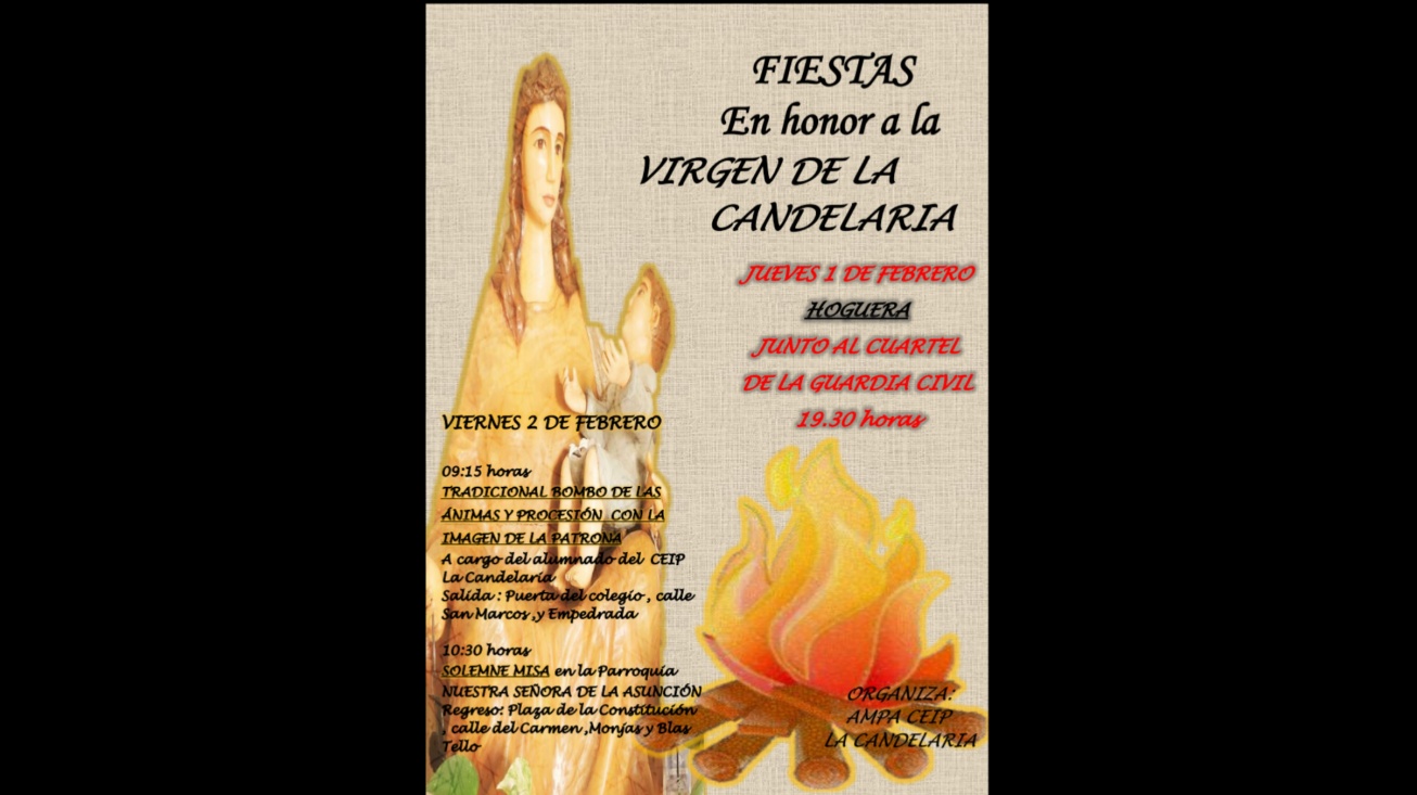 Cartel anunciador de las fiestas
