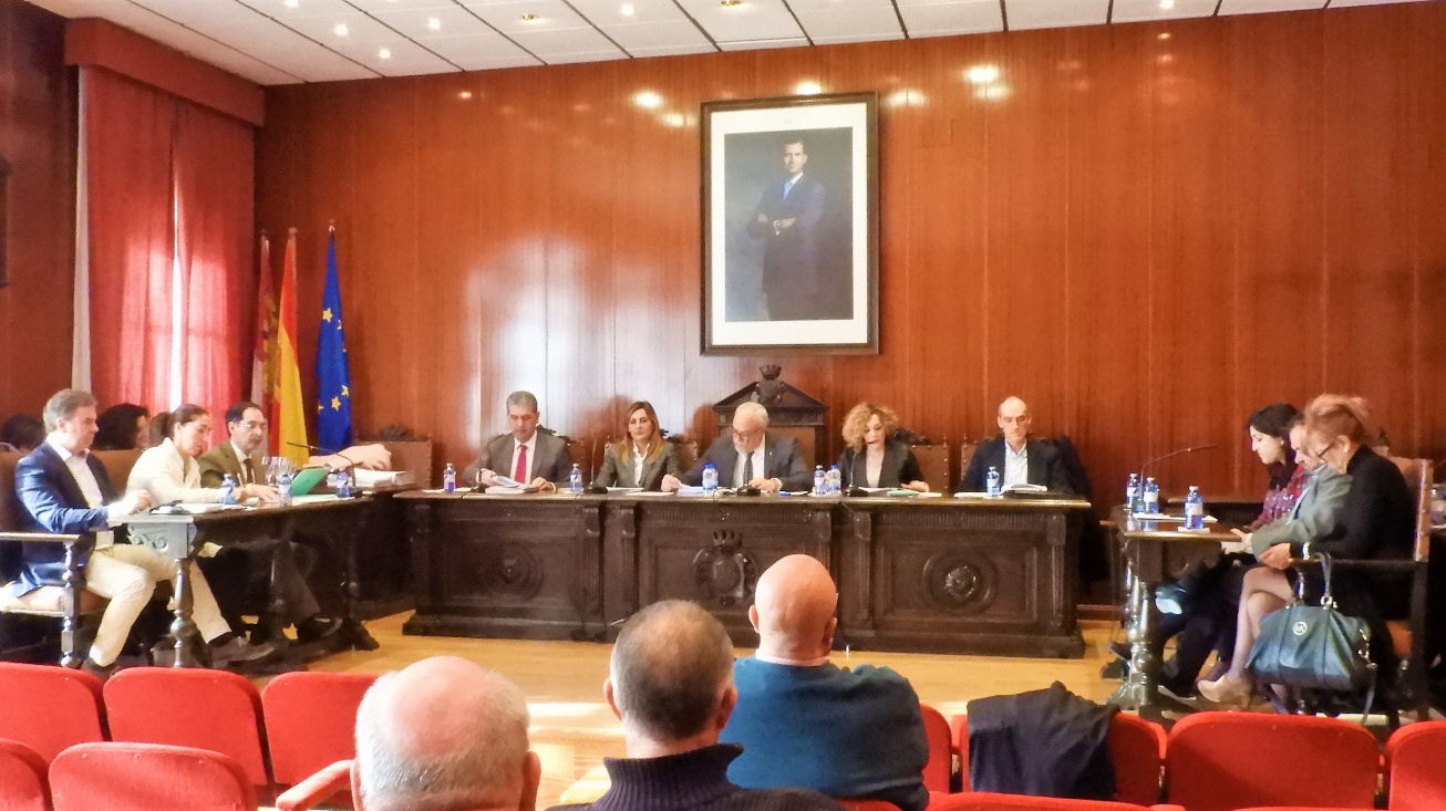 Sesión plenaria de enero en el Ayuntamiento de Manzanares