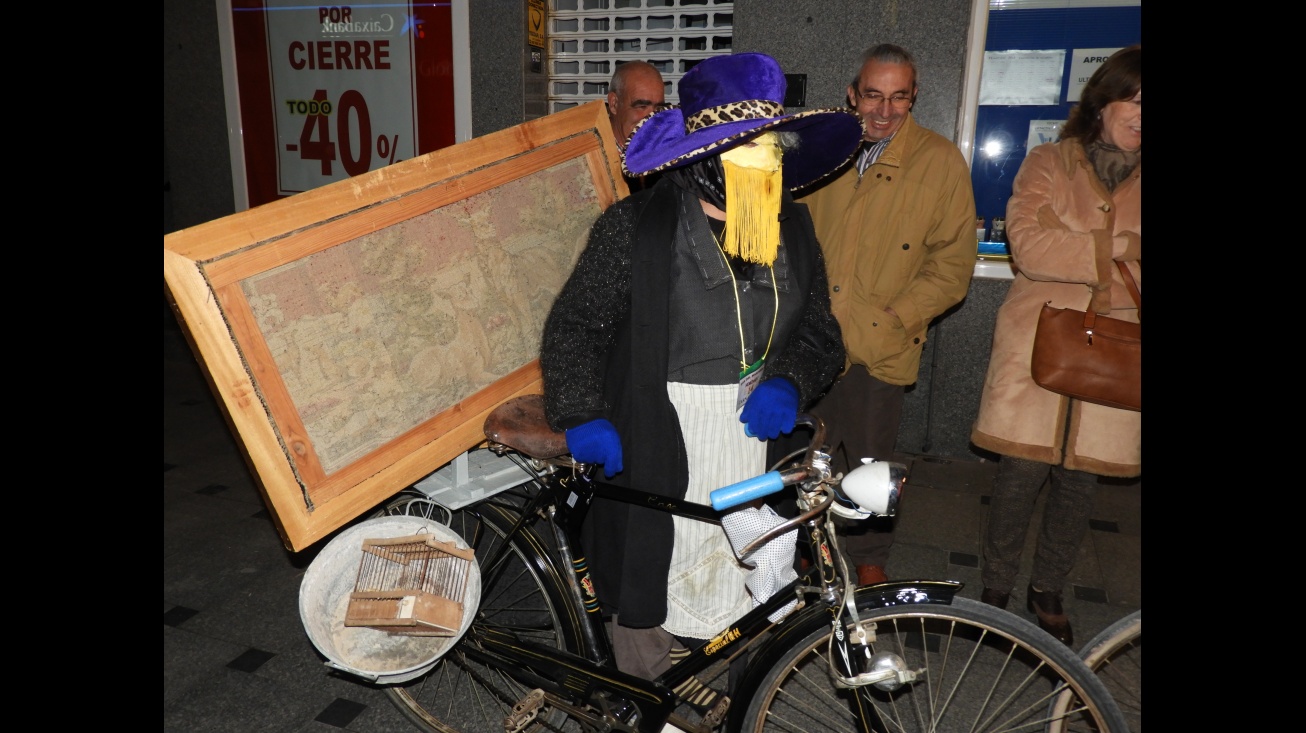 Uno de los participantes en el Día del Mascarón