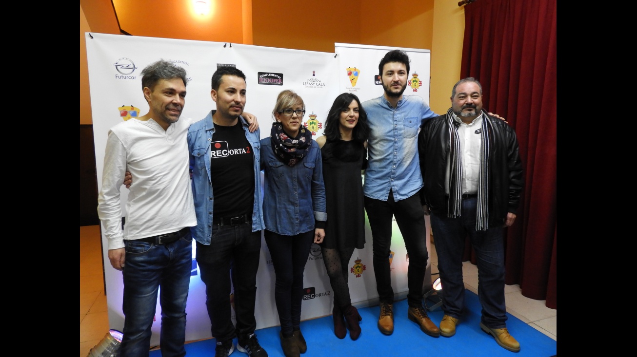 Autoridades, directores e invitados antes de la inauguración del festival