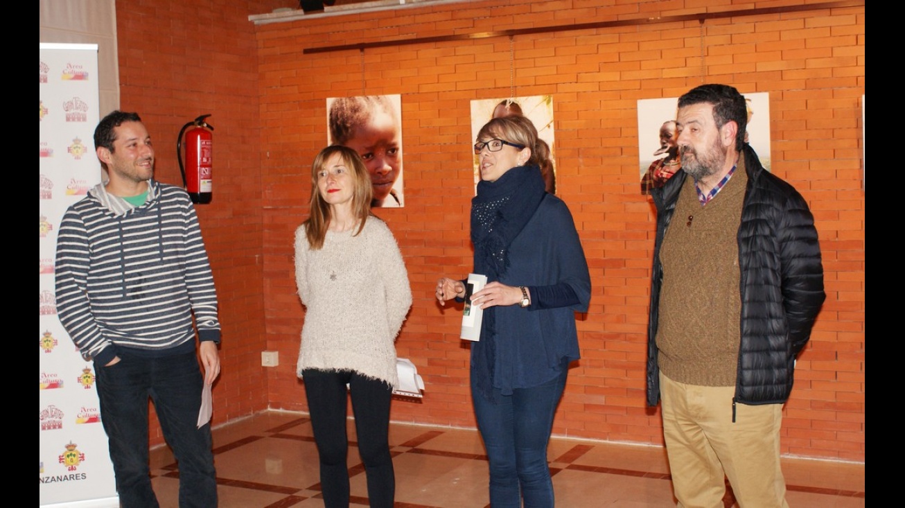 Inauguración de la exposición en el Gran Teatro