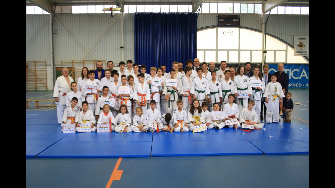 Clausura curso de la Escuela Municipal de Judo