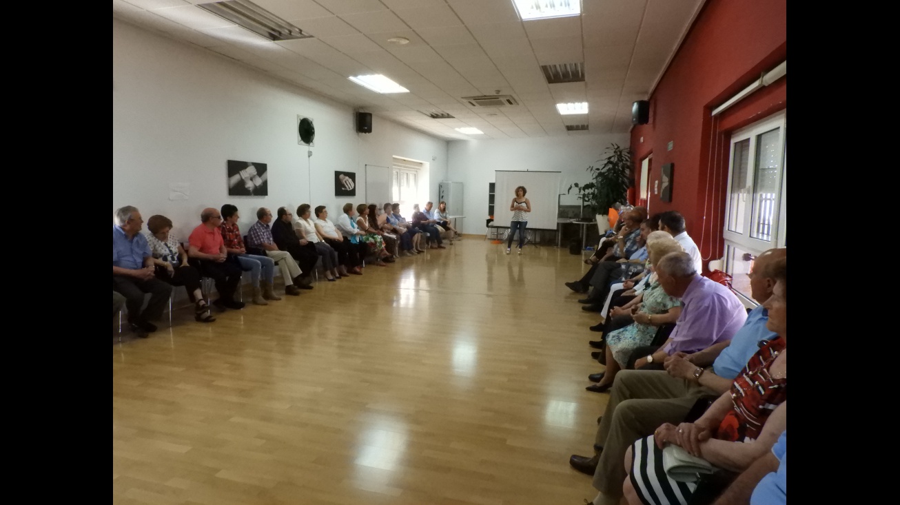 Clausura de talleres de mayores