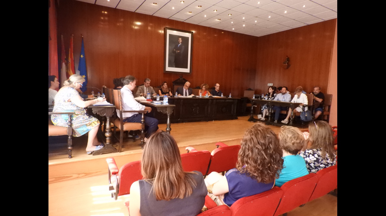 Pleno del Ayuntamiento de Manzanares correspondiente al mes de julio de 2018