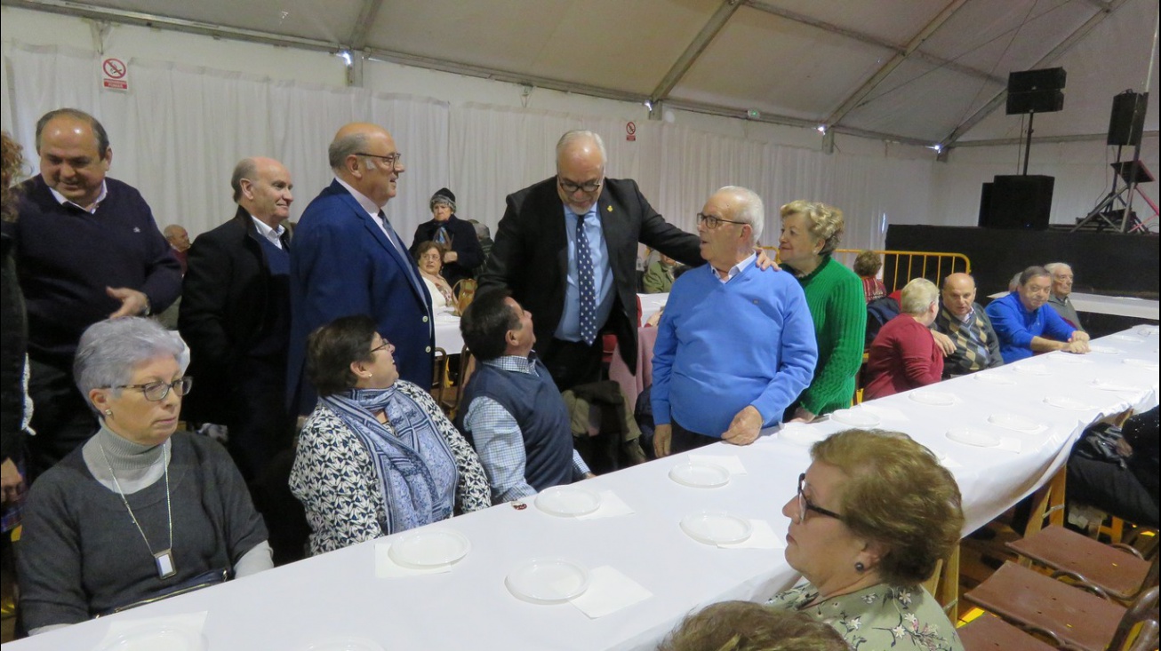 Merienda navideña 2018 del Centro de Mayores