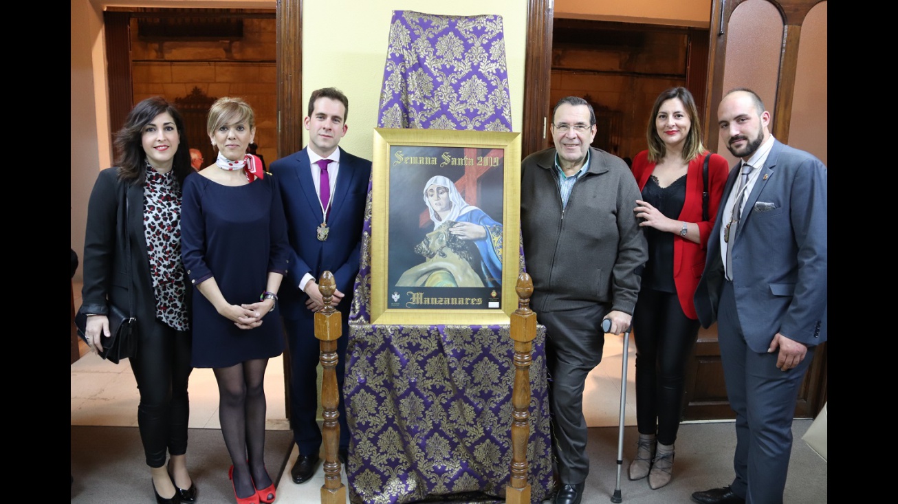 Presentación del cartel de la Semana Santa 2019 de Manzanares