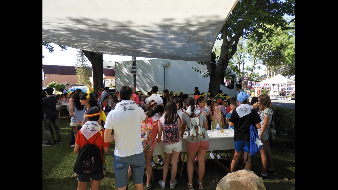 Desayuno saludable de la Escuela de Verano de la UP en Fercam 2018
