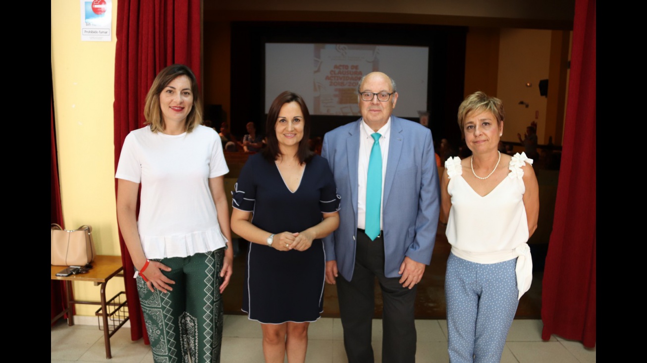 Acto de clausura de las actividades del curso 2018-19 del Centro de Mayores