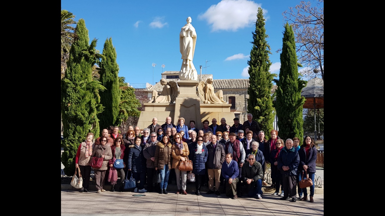 Uno de los grupos participantes en el viaje