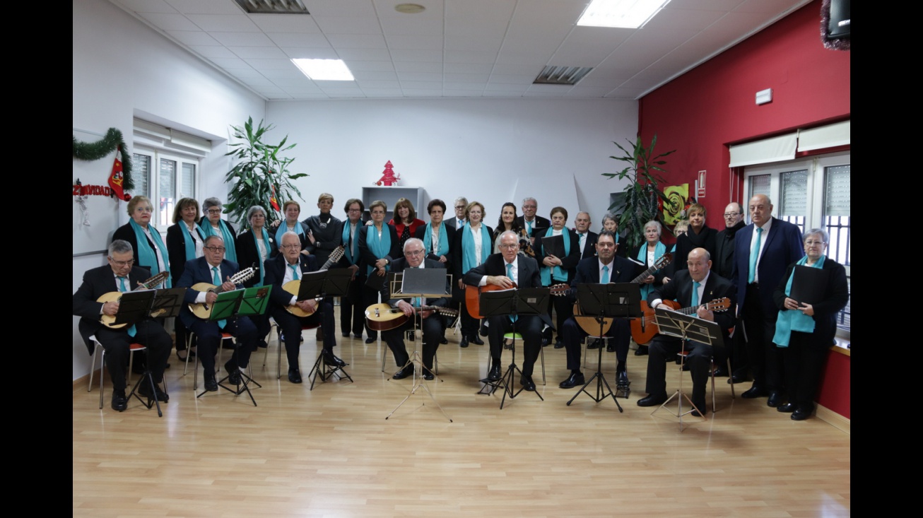 Recital de villancicos del coro y rondalla del Centro de Mayores