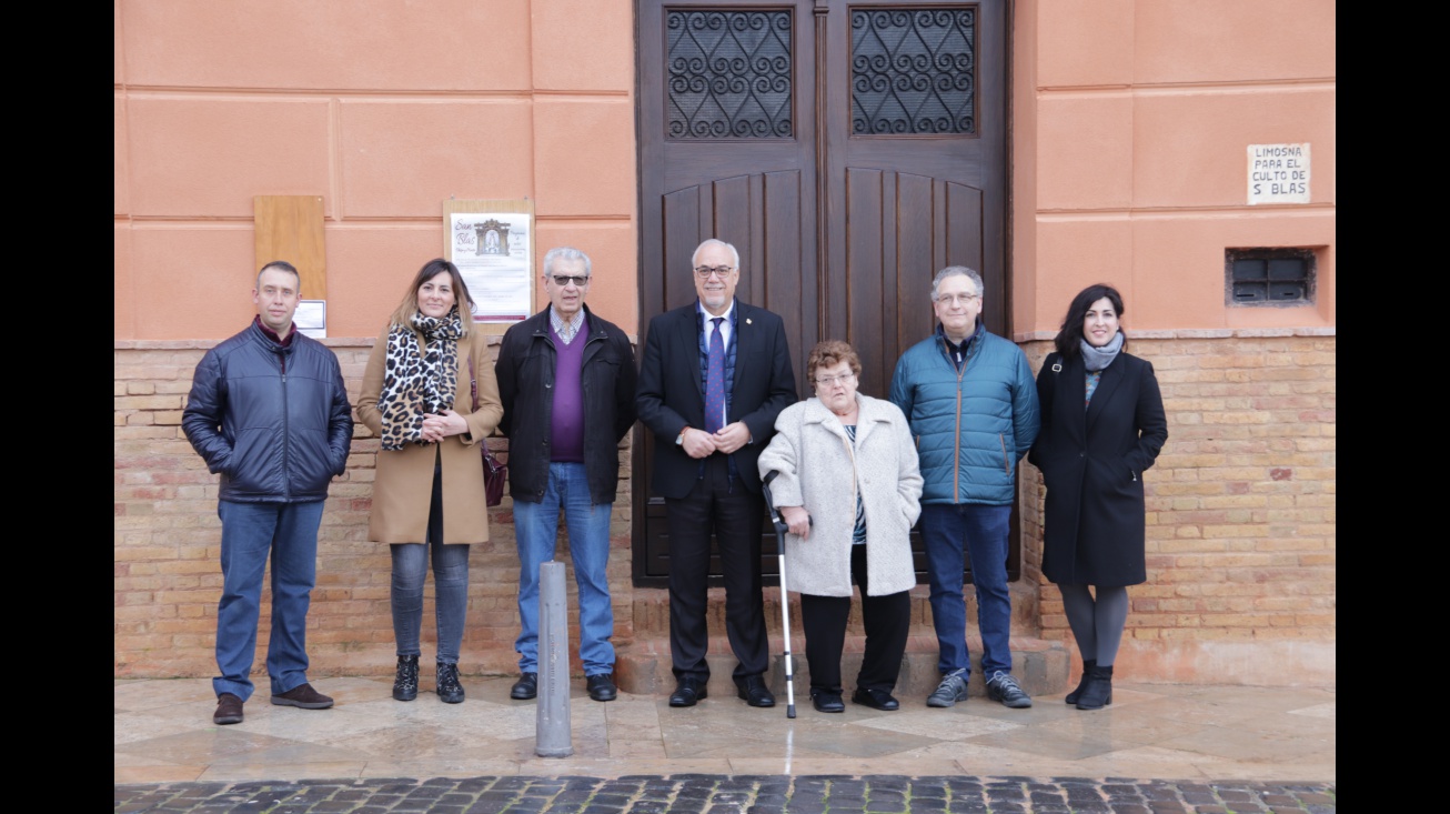 El Ayuntamiento restaura la fachada de la ermita de San Blas
