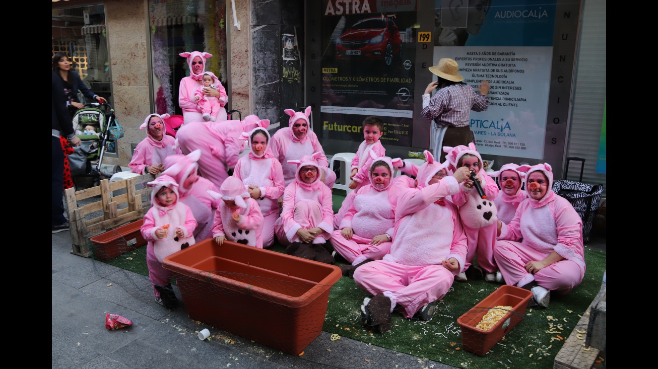 Peña El Patacón en el carnaval de 2019