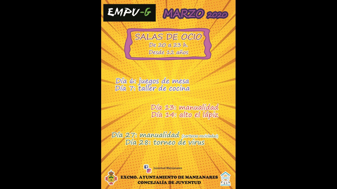 Salas de ocio - Marzo 2020 (Empu-G)