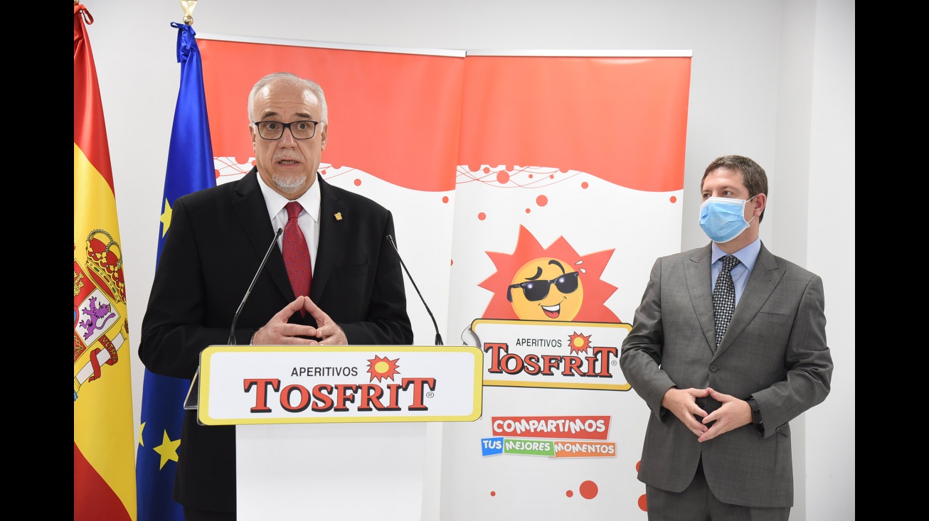 Visita Emiliano García-Page a Tosfrit