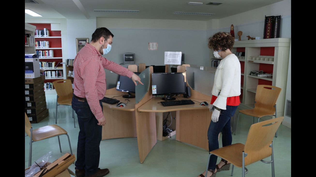 Instalación de puntos de inclusión digital en centros municipales