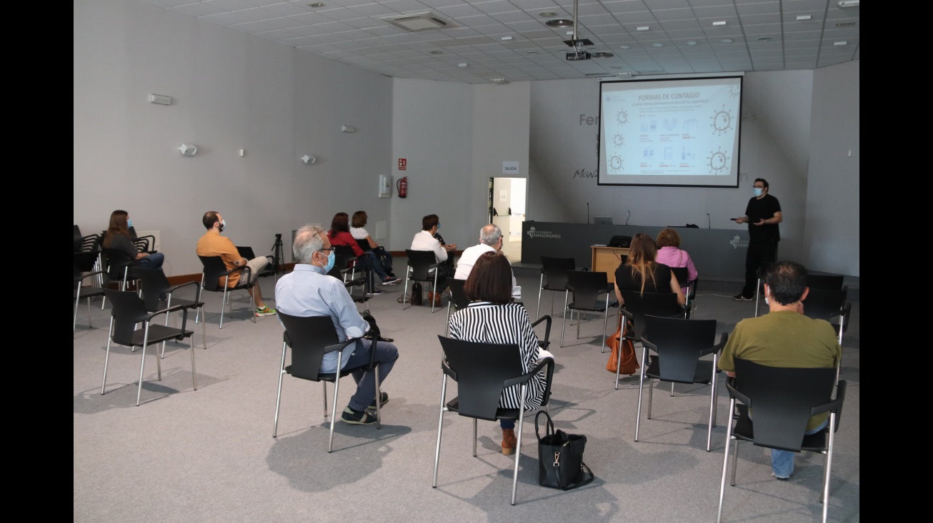 Curso 'Medidas de prevención de la COVID-19' para empleados municipales