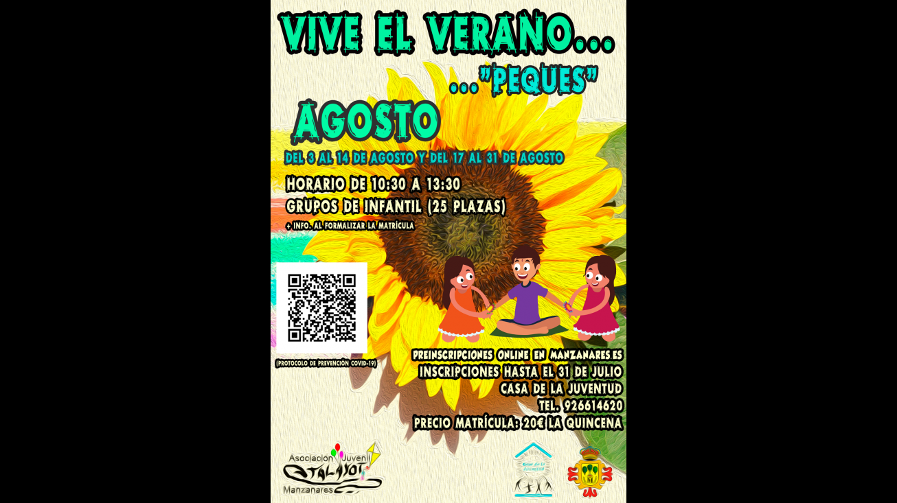 Cartel de 'Vive el Verano... Peques'