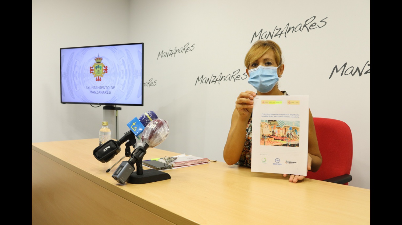Silvia Cebrián anuncia la reapertura del mercadillo tras COVID-19