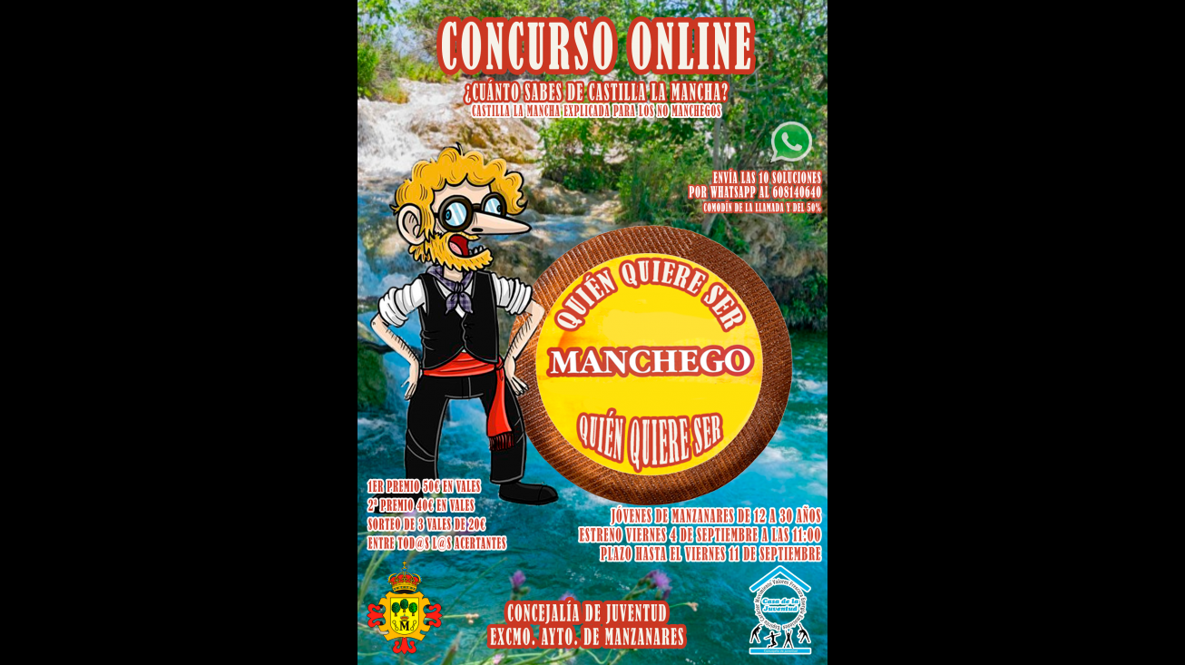 Concurso online '¿Quién quiere ser manchego?'
