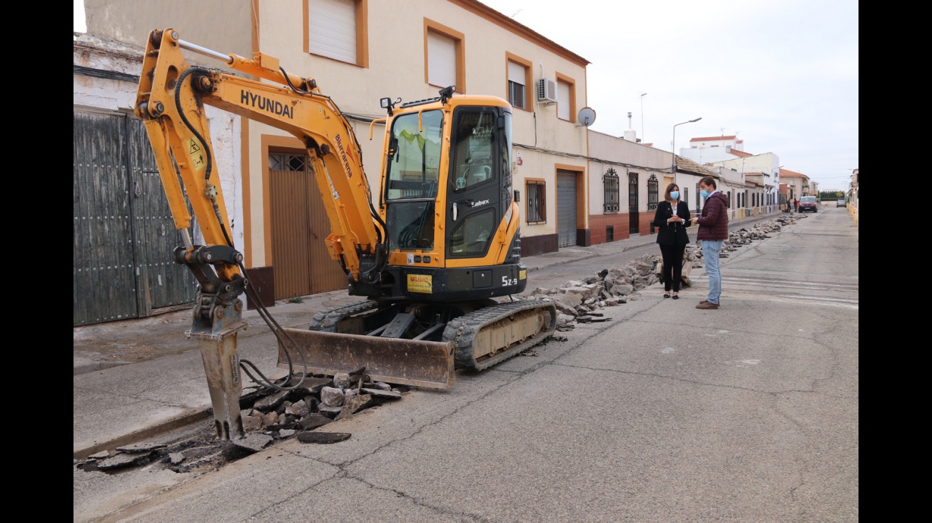Comienzo de las obras en la calle Misericordia