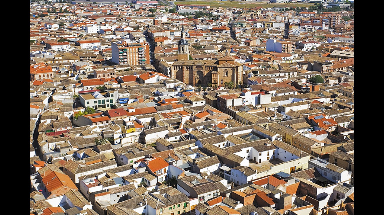 Vista aérea de Manzanares