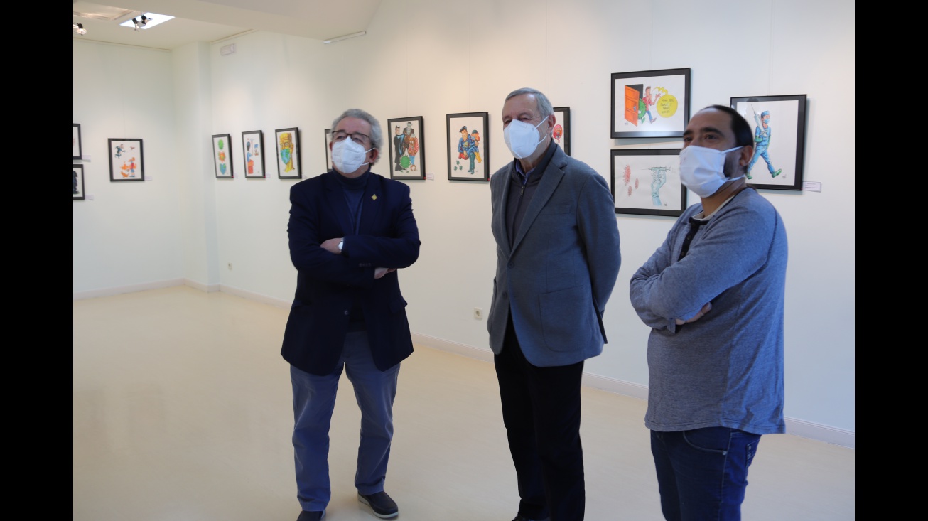 El coronavirus llega en forma de exposición a la BPM ‘Lope de Vega’