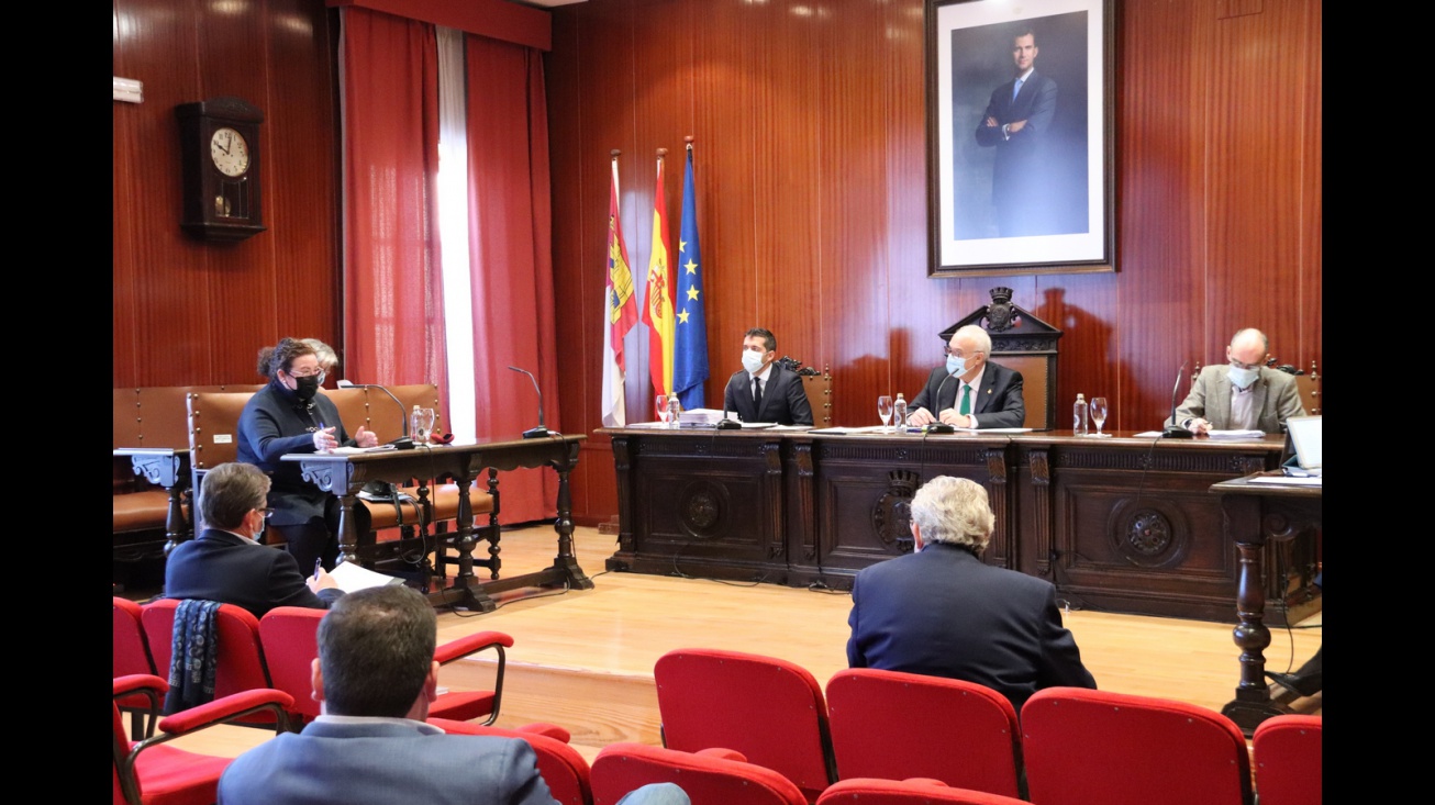 Pleno del Ayuntamiento de Manzanares (diciembre de 2020)